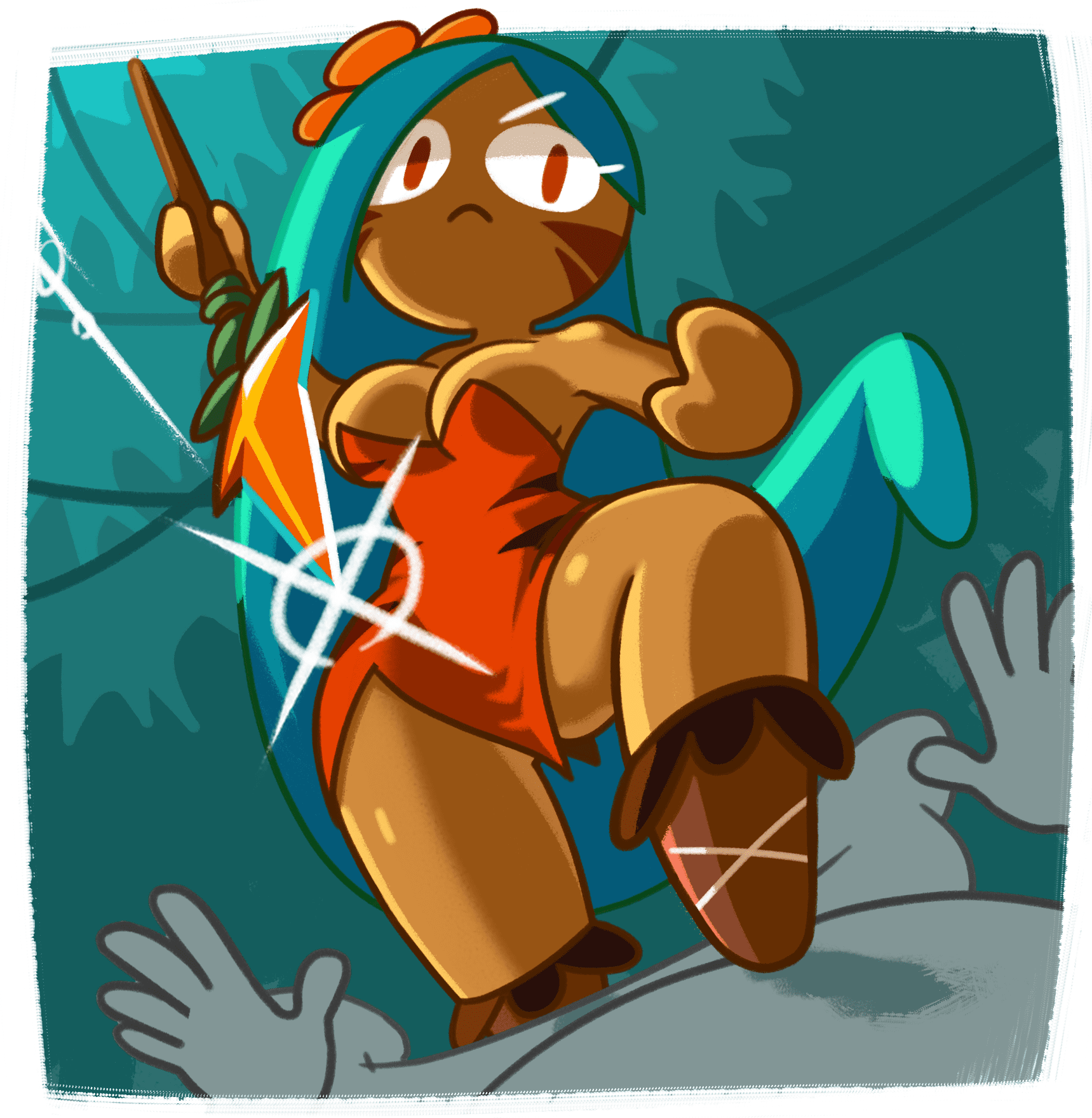 Minus8 Porn Hentai - flower in hair, tiger lily cookie, brown skinned female file e507b192a285e80ee52ddf98f44ee2b6