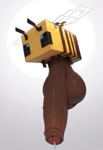 Bee Sex Art - block head, hyper penis, ball with hyper features, insects, large penis, huge cock, sagging balls file e6e9851e07da1c9756c9f9d72cc5512f
