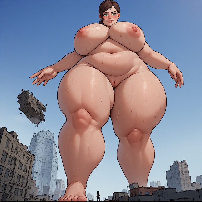 Ellie Hot Hentai - stomping, city, destruction, light-skinned female, perchance ai, ellie williams, walking towards viewer file e8a1ffec6357376959c89f3d76c78dc6