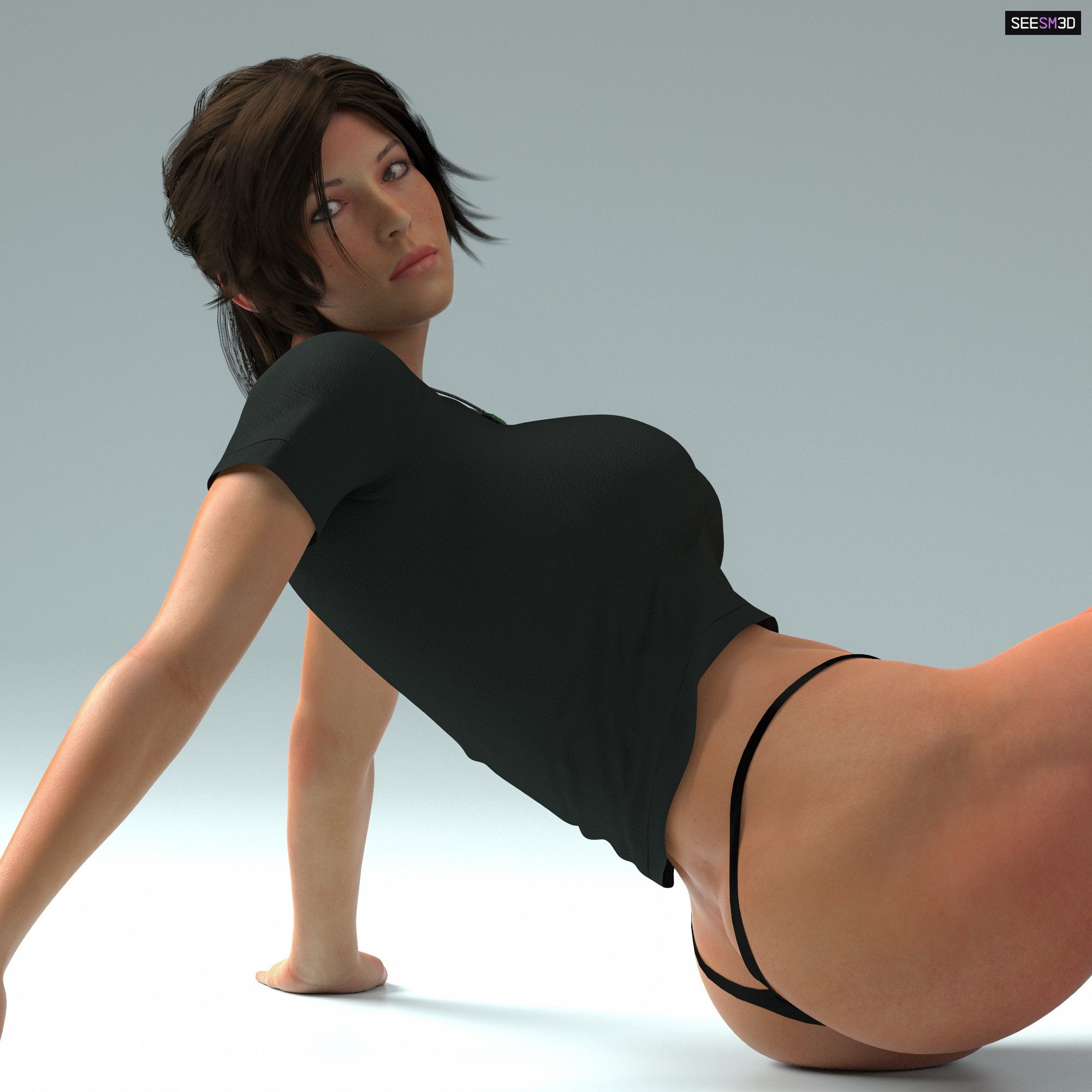 Tomb Raider Rule Xxx - seesm3d, megan fox photoshoot, g-string, thong, 3d file e8b6d8f56d5162e39fc58add1265ef48