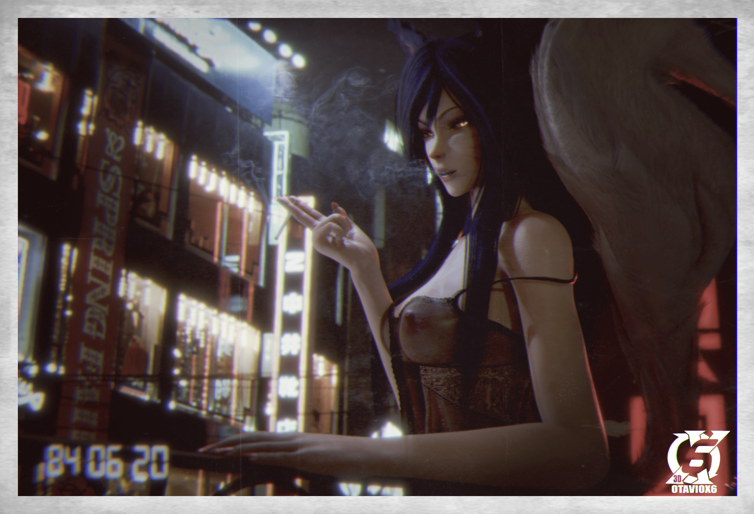 League Of Legends Porn - breasts, city, holding cigarette, long hair, riot games file eb7ee4ff7321622f9df4a2cd4f435afb