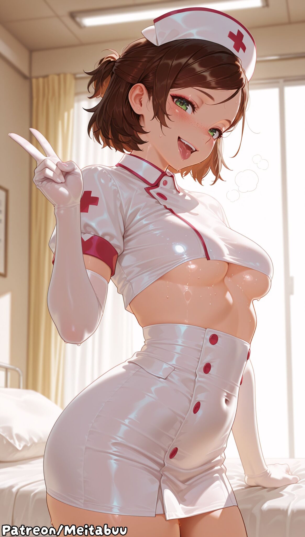 Ellie Porn Hentai - ai art, tongue, nurse, nurse cap, 2d, skirt, petite file ee8968b70021e7c2b510b961a74c01c5 scaled