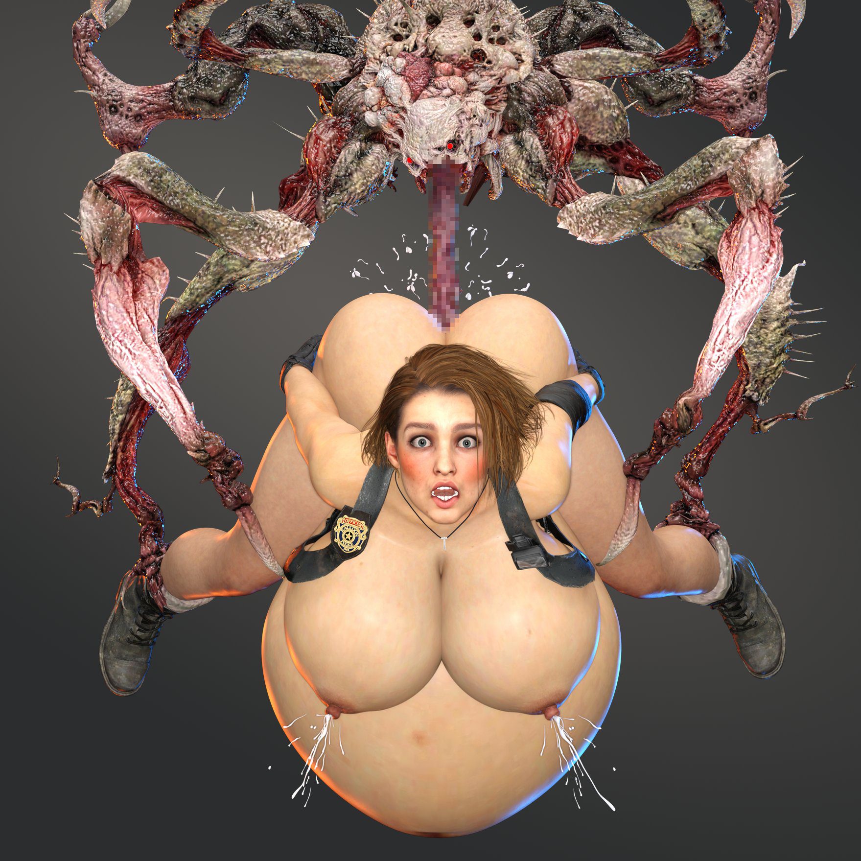 Resident Evil Hentai Porn - inflation, big breasts, 1girls, jill valentine (sasha zotova), jill valentine file eee55883071fcb536cbffe927cb075cd