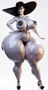 Resident Evil Sex Art - heels, 3d, capcom, hat, black hair, solo female file f16103dc0a4d40ccb80d9fbdbe6045d9