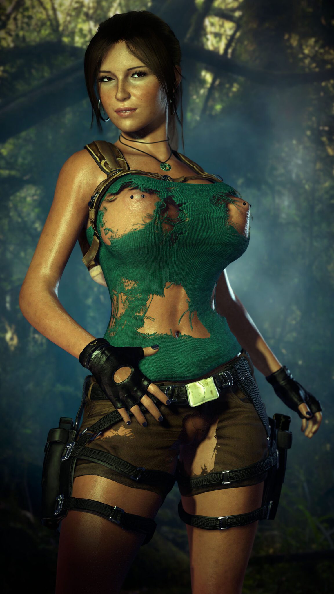 Tomb Raider Porn Hentai - tomb raider (survivor), lara croft, exposed breasts, solo, piercing file f1924598da4405e71b62f4a83f09e2bf scaled
