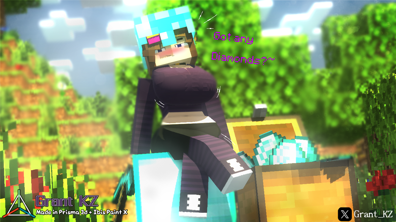 Minecraft Free Sex Art - 3d, female, day, blush file f30c473d4b83b1eaa5450943a24f92a8