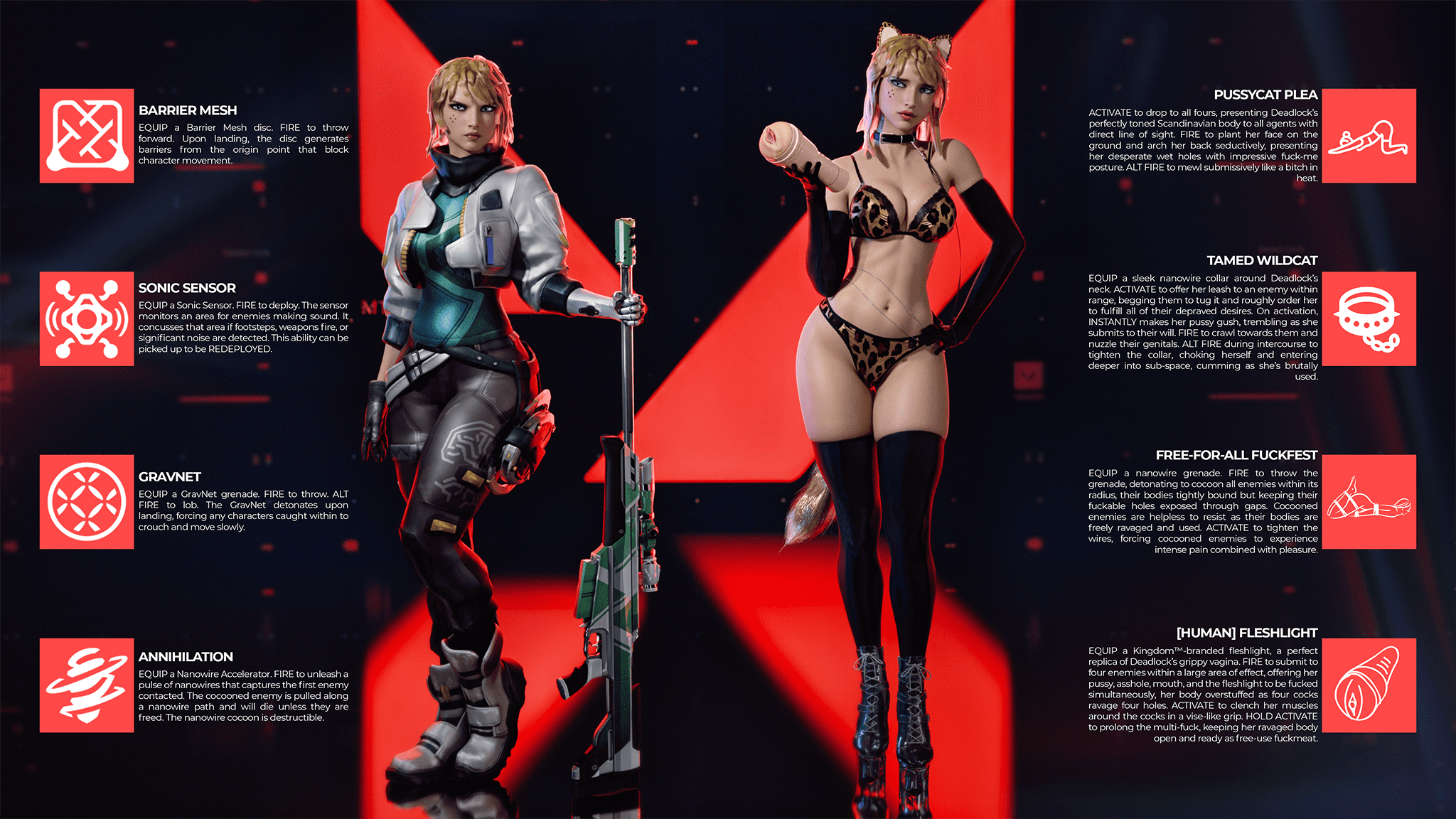 Deadlock Hentai Porn - female, mature female, curvaceous, thighs file f5ed11e71b811542aa9ca97192cbb380