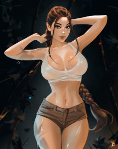 Tomb Raider Free Sex Art - brown hair, 1girls, female, taissonair, solo file f63d7a8773e34f3c595ae7c2ebc0f441