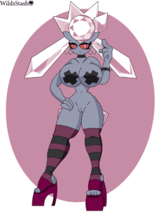 Pokemon Game Porn - diancie pokemon, vagina, legendary pokemon, nipples, topless female, naked file f6c257a154e6898301e1fcdb11cdf731
