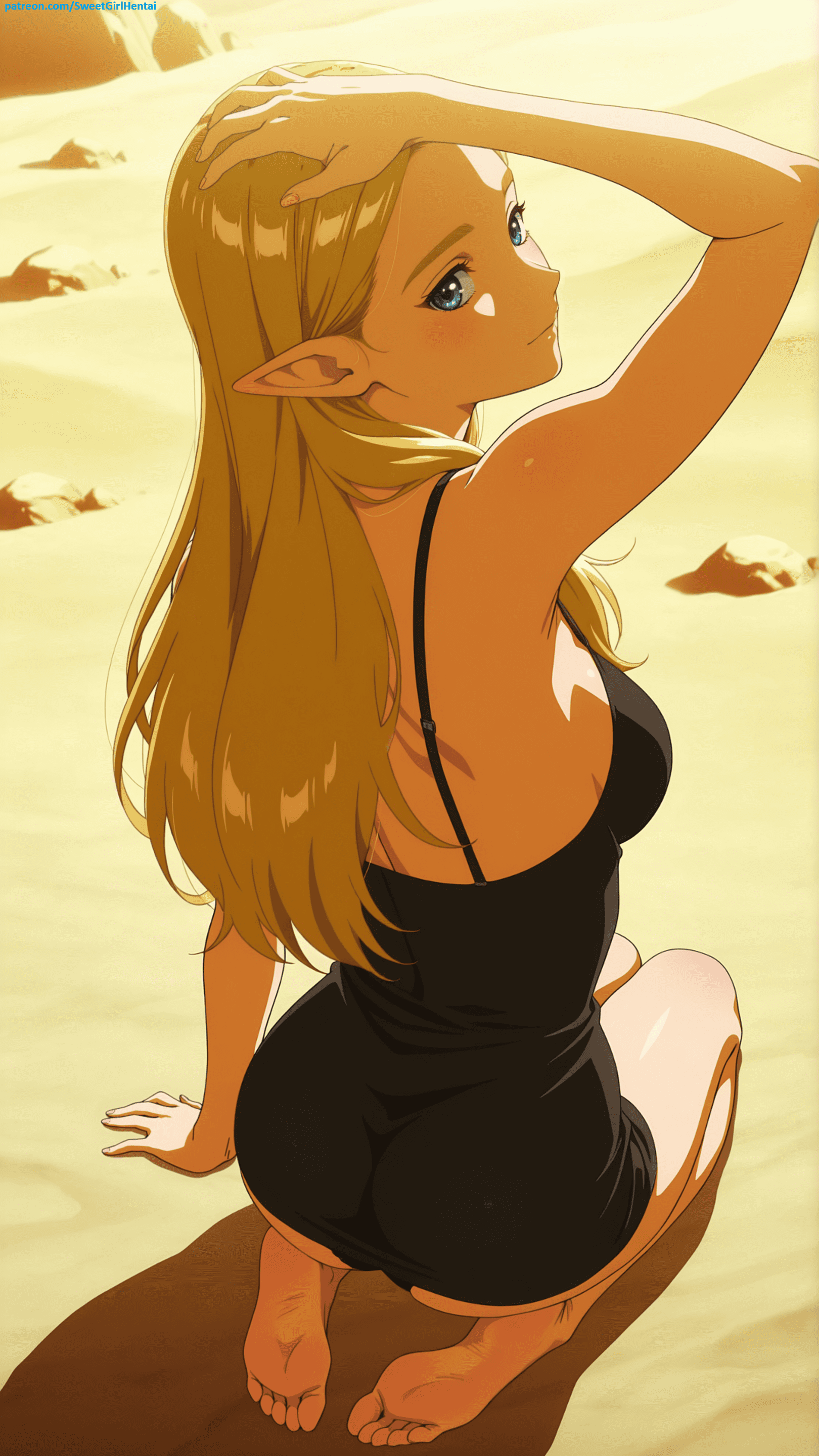 The Legend Of Zelda Rule Xxx - ai, smile, arm up, armpits, ass, casual one-piece swimsuit file f6f5ddd657de04926e367cf4ba7935bf