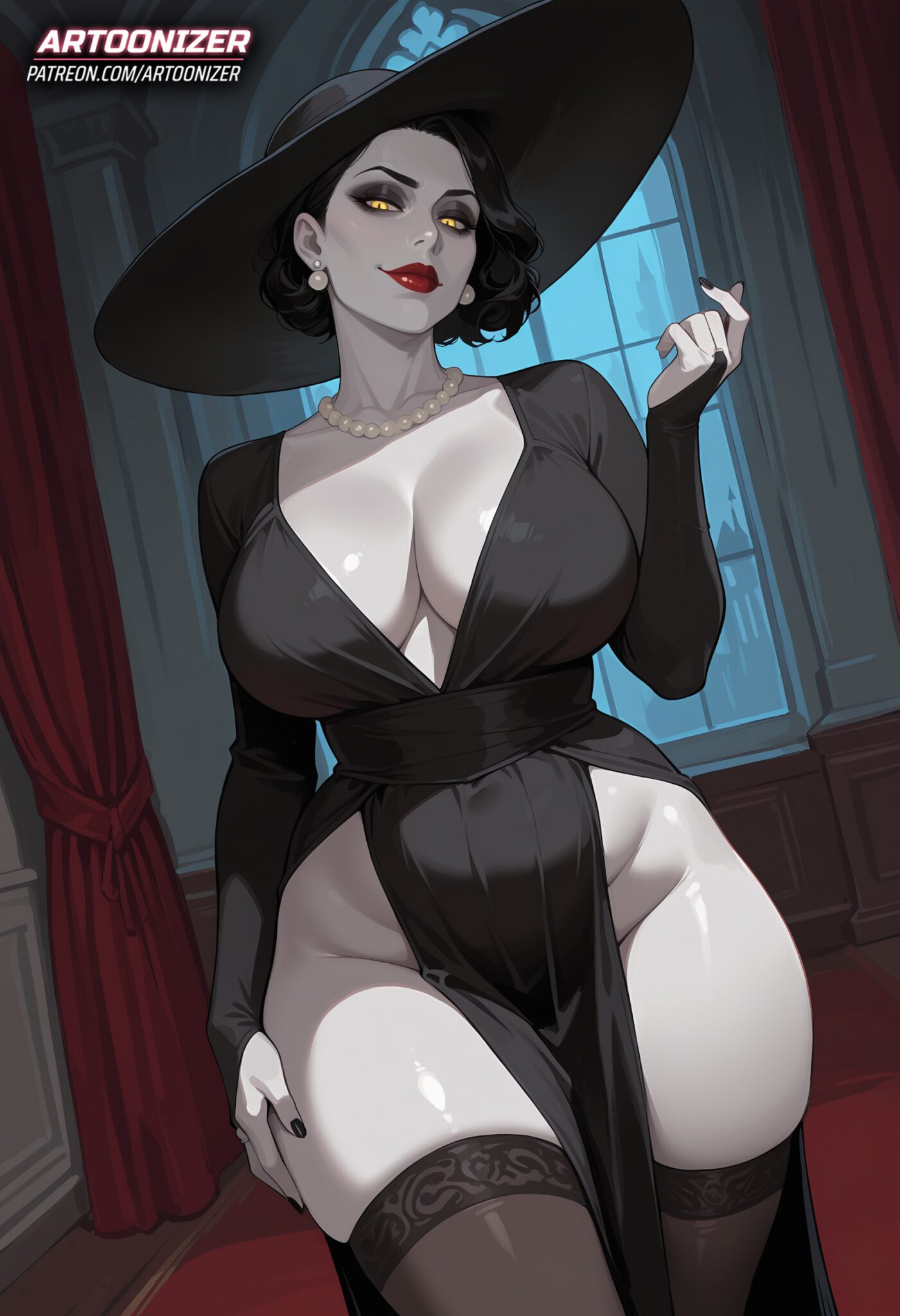 Resident Evil Game Porn - ai generated, thighhighs, solo, curvy figure, stomach file fd8d604bef0b5038f3cf19766e7b6367 scaled