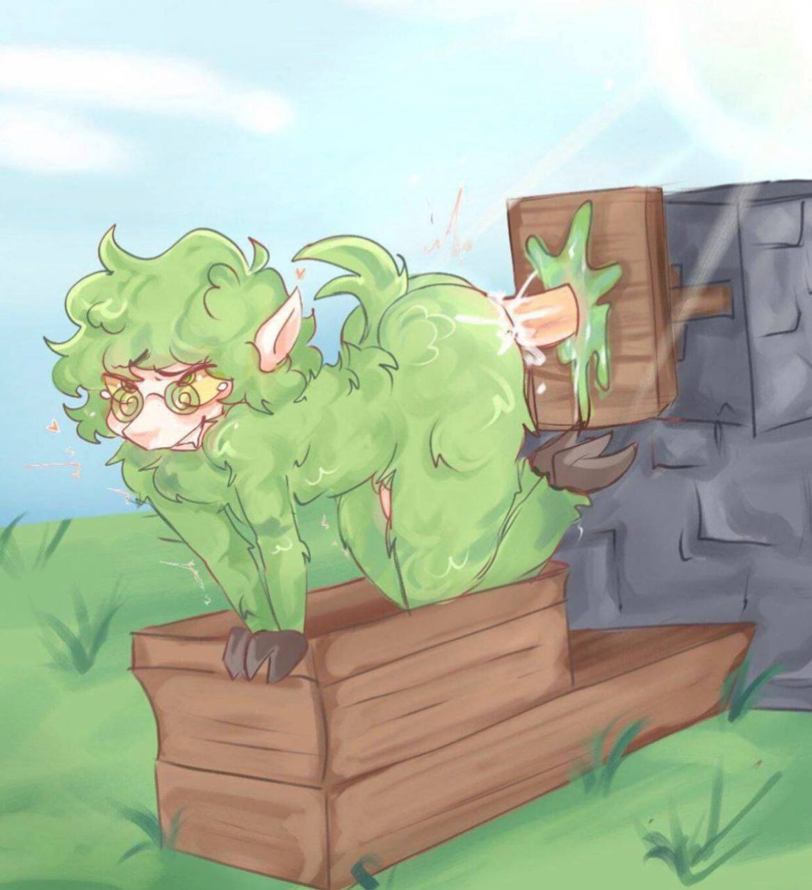 Piston Game Porn, Sheep Game Porn - femboy, pleasure face, wool (fur), 1boy file fdc9526da02275b63c75aa3a861f146e